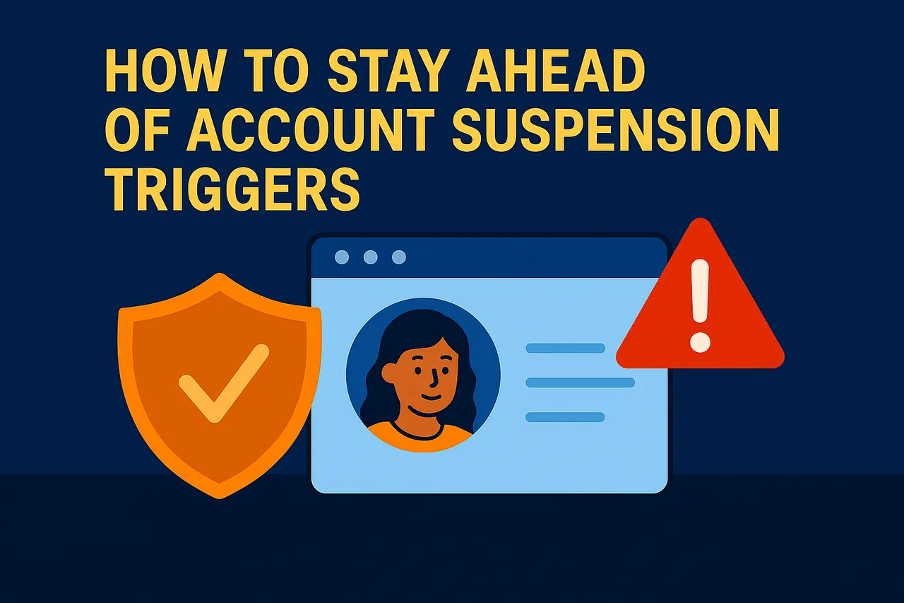 How to Stay Ahead of Account Suspension Triggers